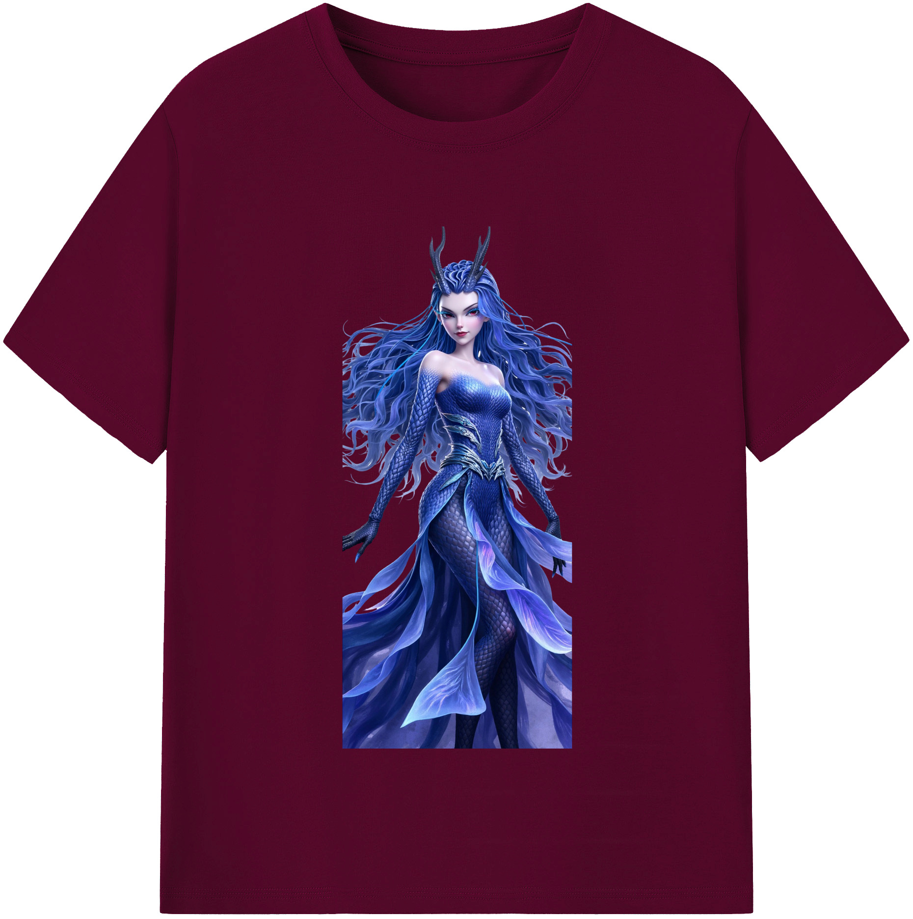 （画像用） Ne Zha 2 ナタ 魔童の大暴れ レディースカジュアルプリントTシャツ（綿100％）